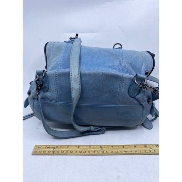 Botkier Warren Navy Bluegunmetal Leather Backpack main image 11